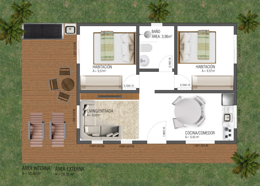 Sistema Wood Framing - Viviendas Patagonia